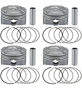 Hihaha 23041-2B600 / Front/Engine Piston and Pin Assembly for Hyundai Accent 2012-2017 for Kia Ri...