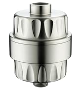 BRIGHT SHOWERS Shower Head Filter for Hard Water Universal Multi-Stage Shower Water Filter and So...