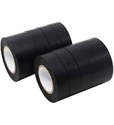 QILIMA Black Electrical Tape, 3/4 in x 66ft, Industrial Grade Electrical Tape Electric Super Viny...
