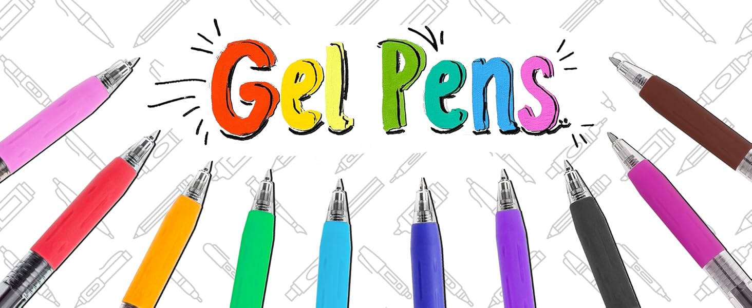 gel pens