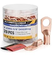 haisstronica 10pcs 4 AWG - 3/8