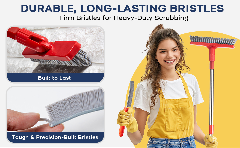 hard bristle crevice cleaning brushes cleaner machine household use bristles v shaped set scrubber