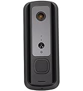 ASHATA WiFi Wireless Video Doorbell Camera,Ring Door View Cam Video with PIR Motion Detection Doo...