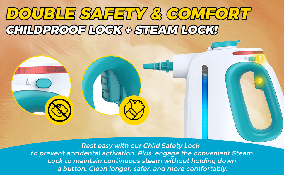 Hand Held Steam Cleaner for Home