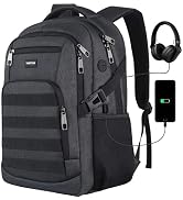 YAMTION School Backpack for Adults and Teens,Laptop Bookbag Backpack for High School College Stud...