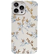 wahhle Soft TPU Artistic Case for iPhone 13 Pro Max, Calcareous Flower