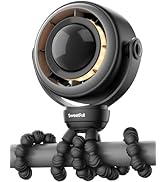 SWEETFULL Baby Stroller Fan - 4000mAh Rechargeable 4-Speed Quiet with LED Display & Night Light, ...