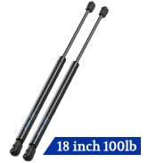ARANA C16-23833 18 inch 100lb/445N Gas strut, Gas Struts for Heavy lid 18 inch for Leer are Campe...
