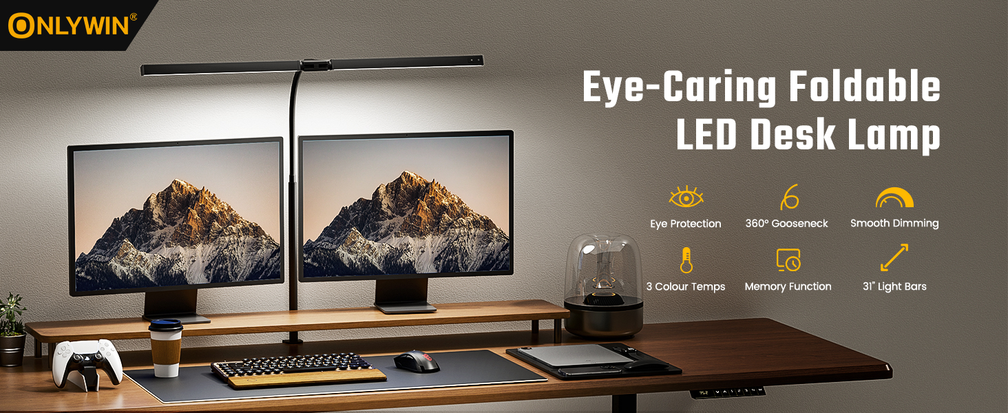 eye-caring desk lamps for home office
