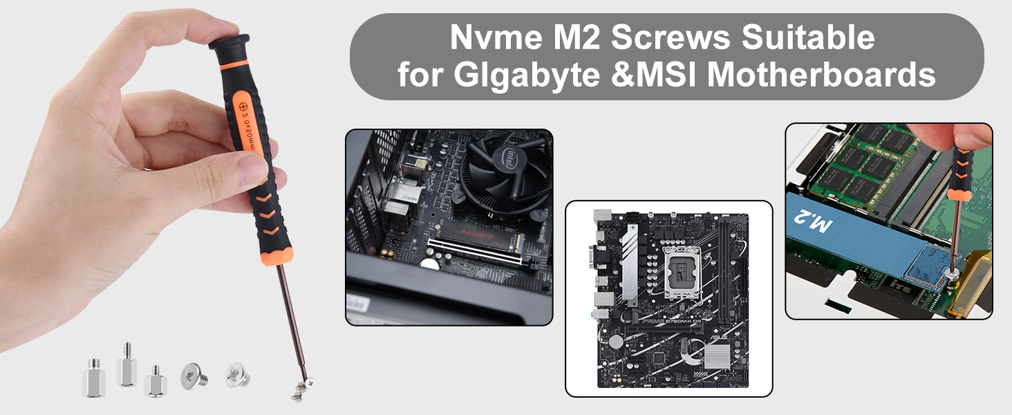 M.2 SSD Screws Kit
