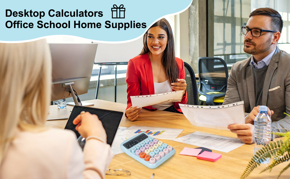 Mechanical Calculator blue-5