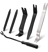 Etre Jeune 6 PCS Trim Removal Tool Kit, Plastic Pry Tool Door Clip Panel Removal Tool Set, Metal ...