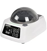 LACHOI LCD Mini Centrifuge 1000-10000RPM 5600×g RCF for Microtubes Centrifuge Machine Mini with 2...