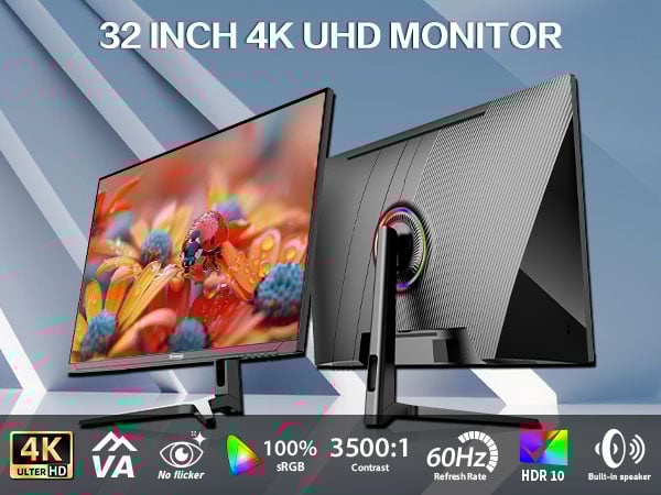 32 Inch 4K Computer Monitor 60HZ