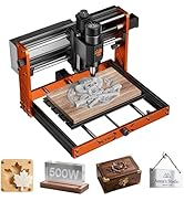 CNC Router Machine, ACMER Ascarva 3 S 500W CNC Milling Machine, Working Area 11.81” x 7.09” x 3.0...