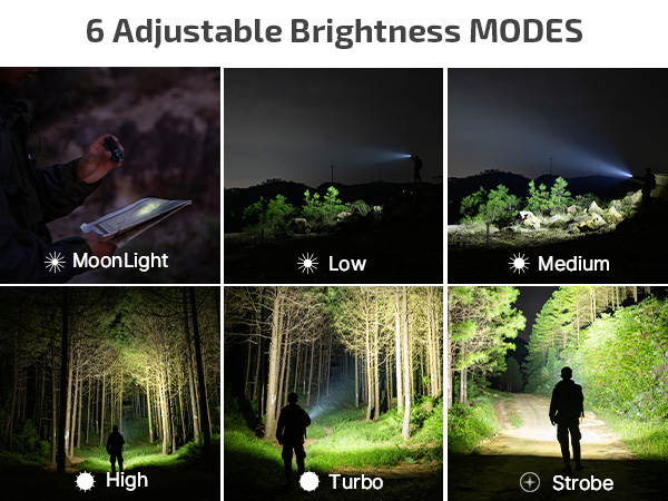 Baton4 edc flashlight