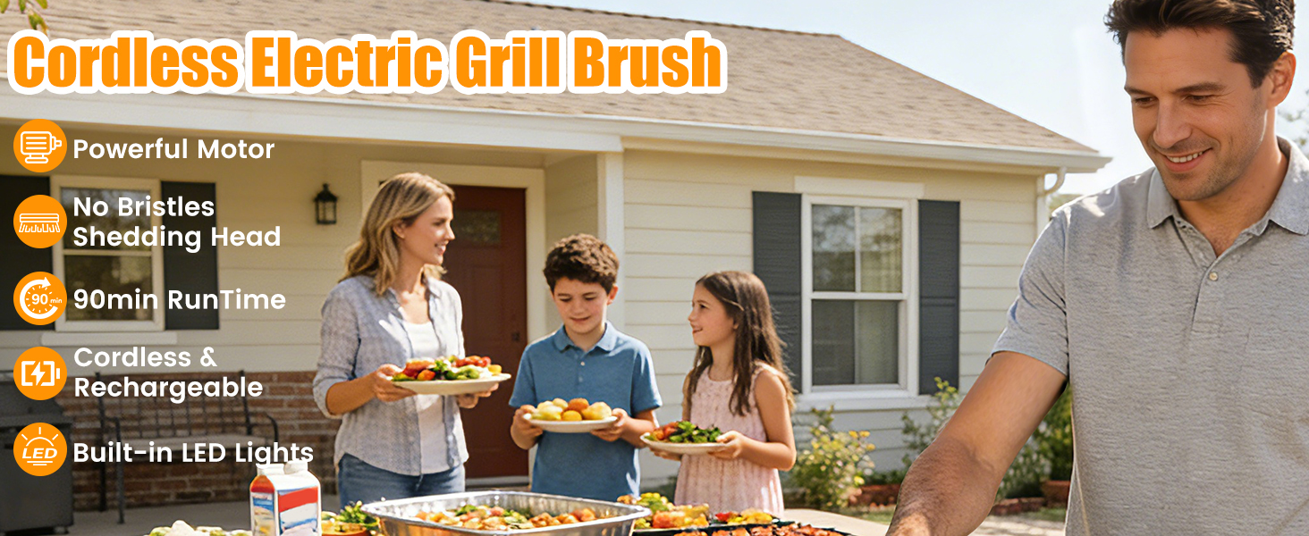 electric grill brush