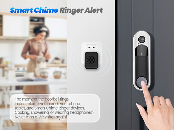 Wireless HD Video Doorbell Camera