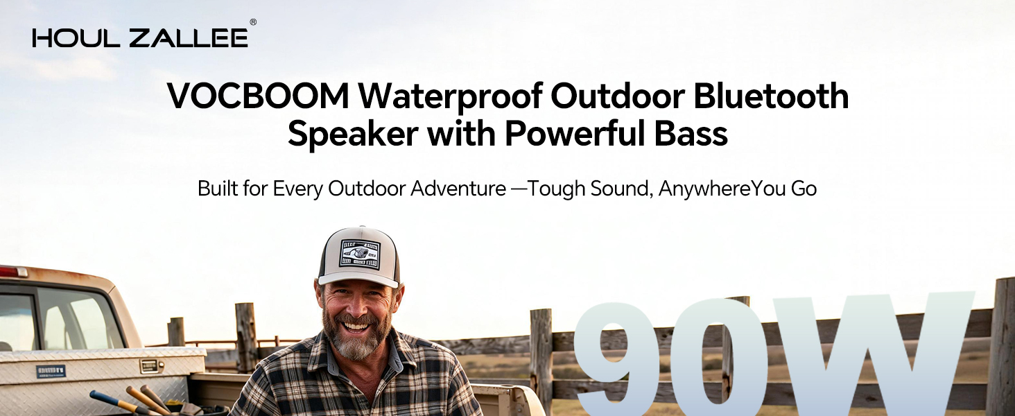 IPX7 Waterproof Outdoor Bluetooth Speaker