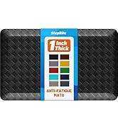 StepRite 1” Thick Kitchen Mats for Floor, Anti Fatigue Kitchen Rugs, Non-Slip,Heavy Duty Waterpro...