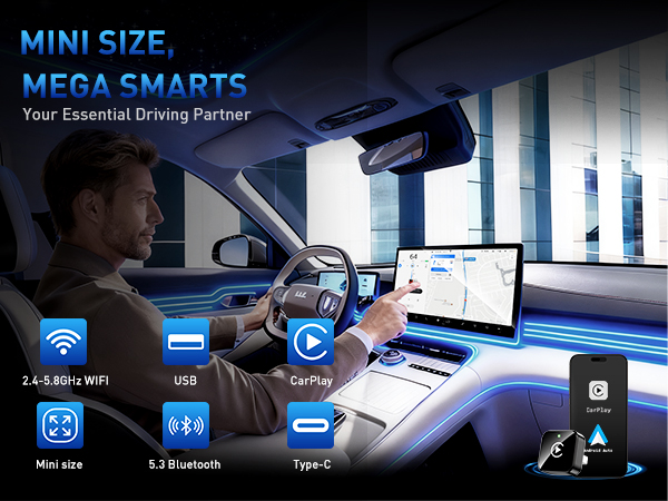 MINI SIZE.MEGA SMARTS Your Essential Driving Partner