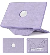 Batianda Fabric Case for New MacBook Air 15 inch 2026 M5 2025 M4 2024 M3 2023 M2 Chip High-End Ca...