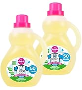Dapple Baby Laundry Detergent, Plant Powered, Hypoallergenic, Fragrance Free, Concentrated, 50 fl...