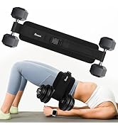 Bosaen Hip Thrust Belt, Hip Thrust Belt for Dumbbells Heavy, Booty Belt for Hip Thrust with 6.5mm...