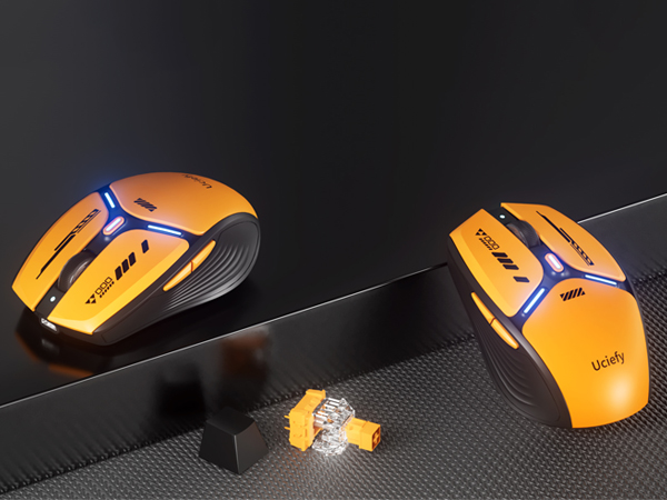 V19 Wireless mouse ergonomic design