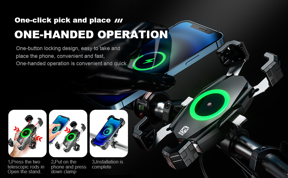 motorcycle phone mount