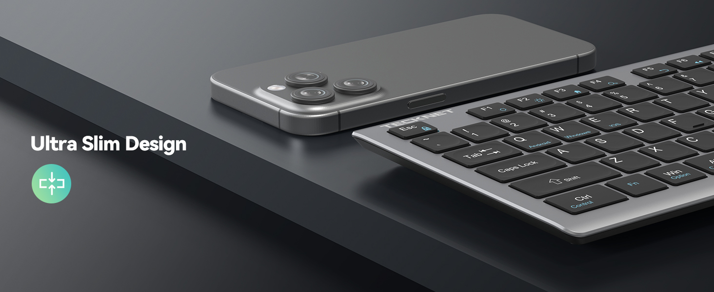 2.4GHz USB Bluetooth Keyboard