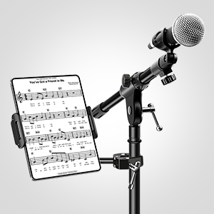 ipad mic stand holder