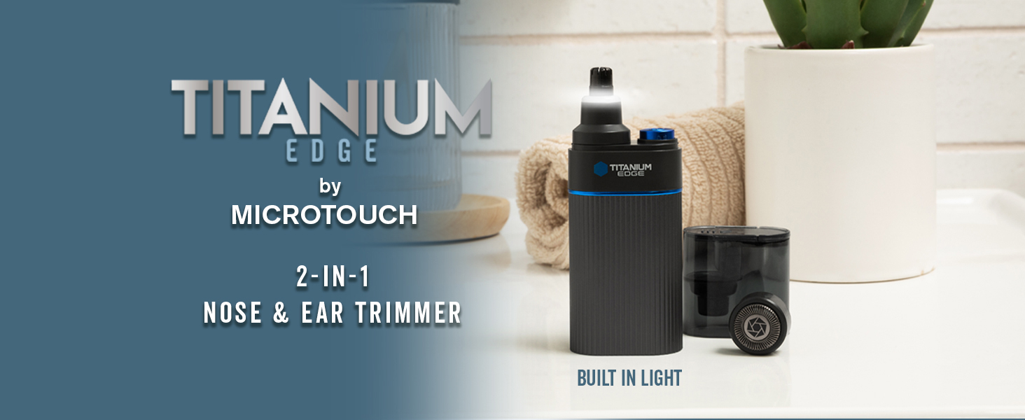 Titanium Edge Nose Trimmer