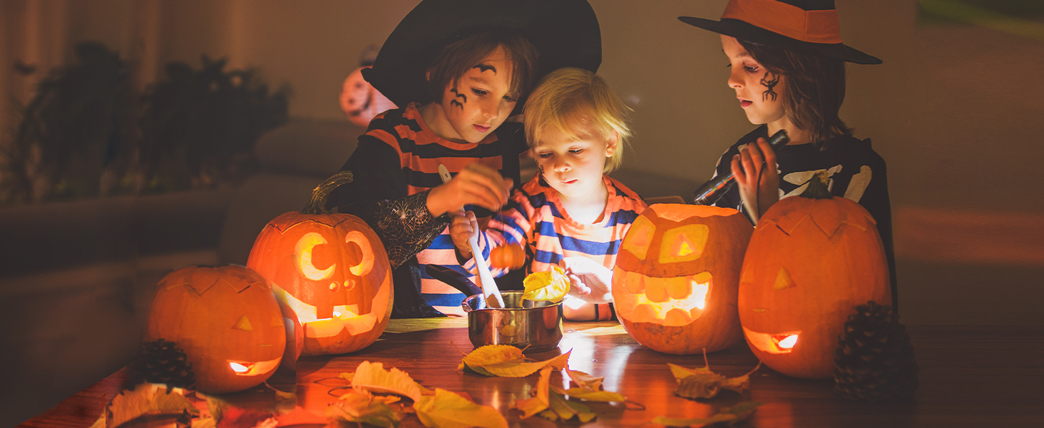 flameless candles lights for halloween decorations