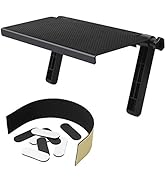 AHIER 13 Inch Cable Box Shelf for Wall Mounted TV, TV Top Shelf Mount on Desktop Computer Monitor...