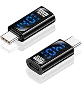 Poyiccot USB C Adapter LED Wattage Display 140W, 40Gbps USB C Extension Adapter, PD 3.1 Type C Po...