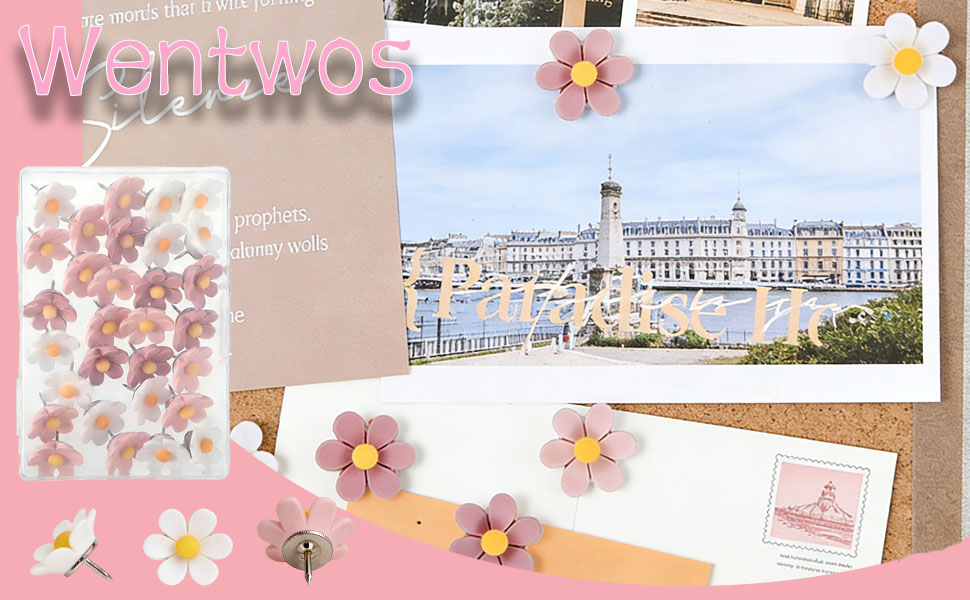 50 Pcs Flower Push Pins