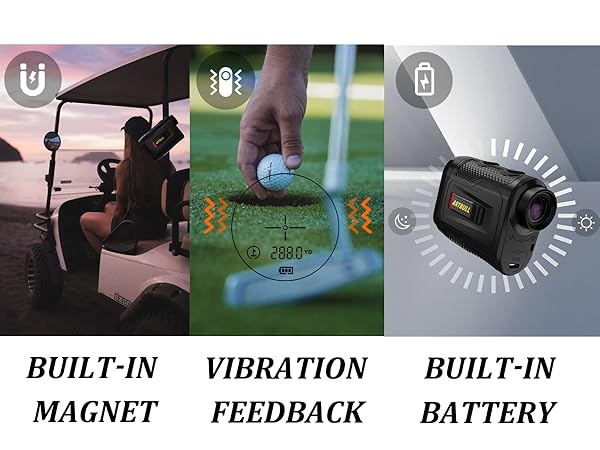 Slope switch, flag lock vibration, magnetic mount, and USB-C rechargeable
