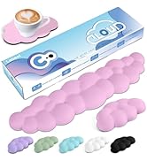 Cloud Wrist Rest for Computer Keyboard Arm Wrist Rest with Non-Slip Base Extended Wrist Rest Ergo...