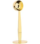 Hemobllo Coffee Scoop: Dual-Head Measuring Scoop with Compression Base for Milk Powder Coffee Fru...