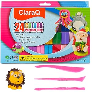 polymer clay 24 colors