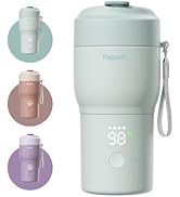 Papablic Pro Portable Bottle Warmer — 115W Fastest Heating, Built-in Sterilizer, 8 Feeds per Char...