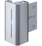 Home Security Door Lock Withstand 800 lbs for Inward Swinging Door,Door Reinforcement Lock with 8...