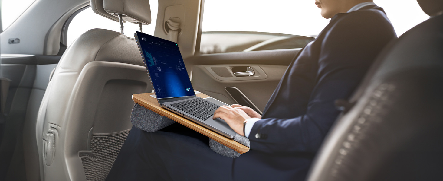 HNLD3 lap desk with cushion lap computer desk with mouse pad large lap desk for laptop tray for lap