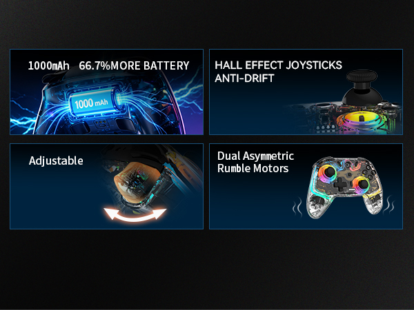 HALL EFFECT JOYSTICKS