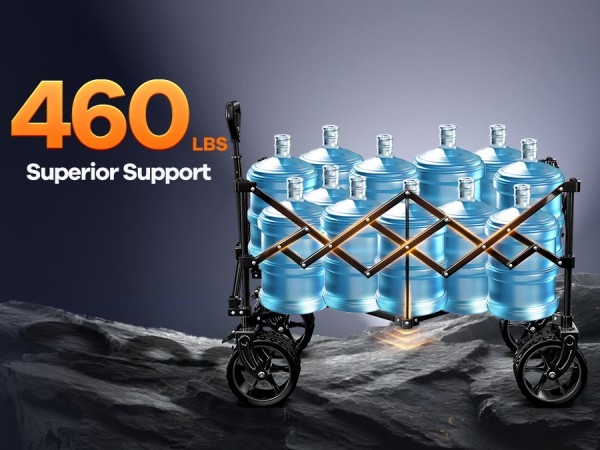460lbs high weight capacity can support a lot of weight