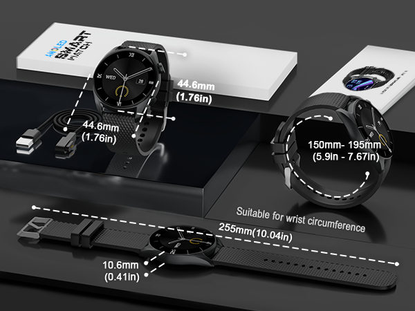 fitness watch for men box