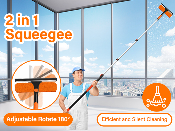 26FT High Reach Duster Cleaning Kit with Extension Pole