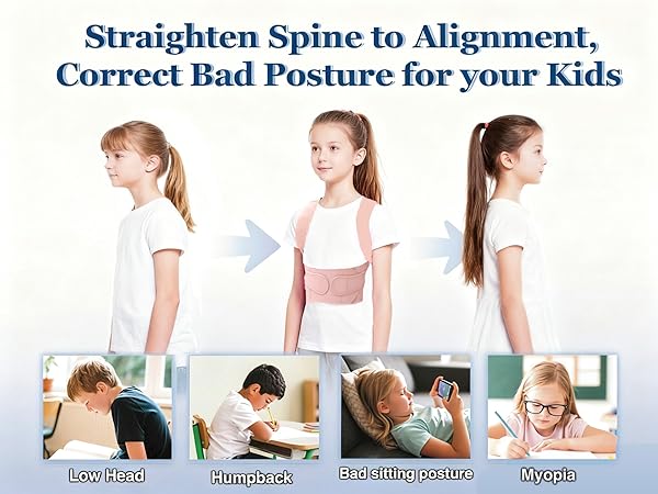 Back Brace Posture Corrector for Kids