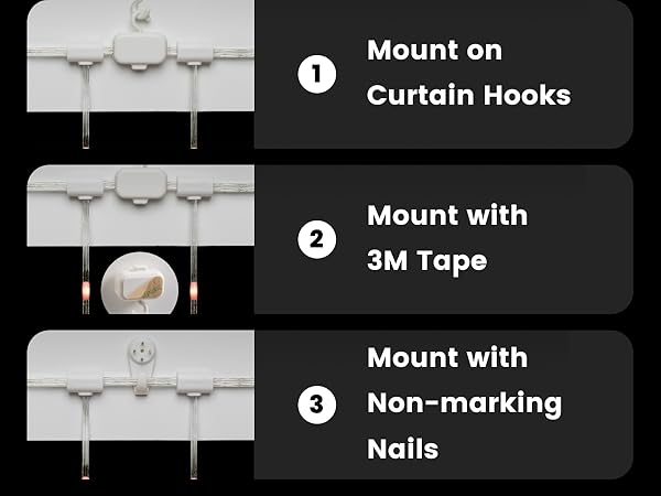 Smart Curtain Light for Christmas/Halloween/New Year